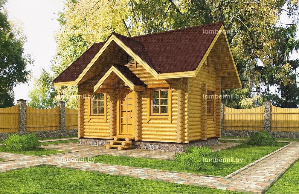 Проект деревянного дома 038