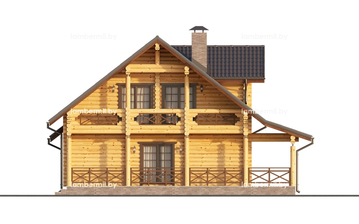Купить деревянный дом 200 м