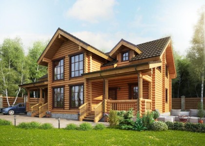 Проект деревянного дома 231
