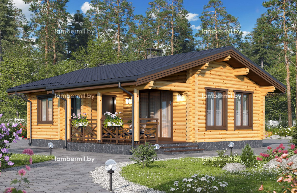 Деревянные дома от лесхоза Минск