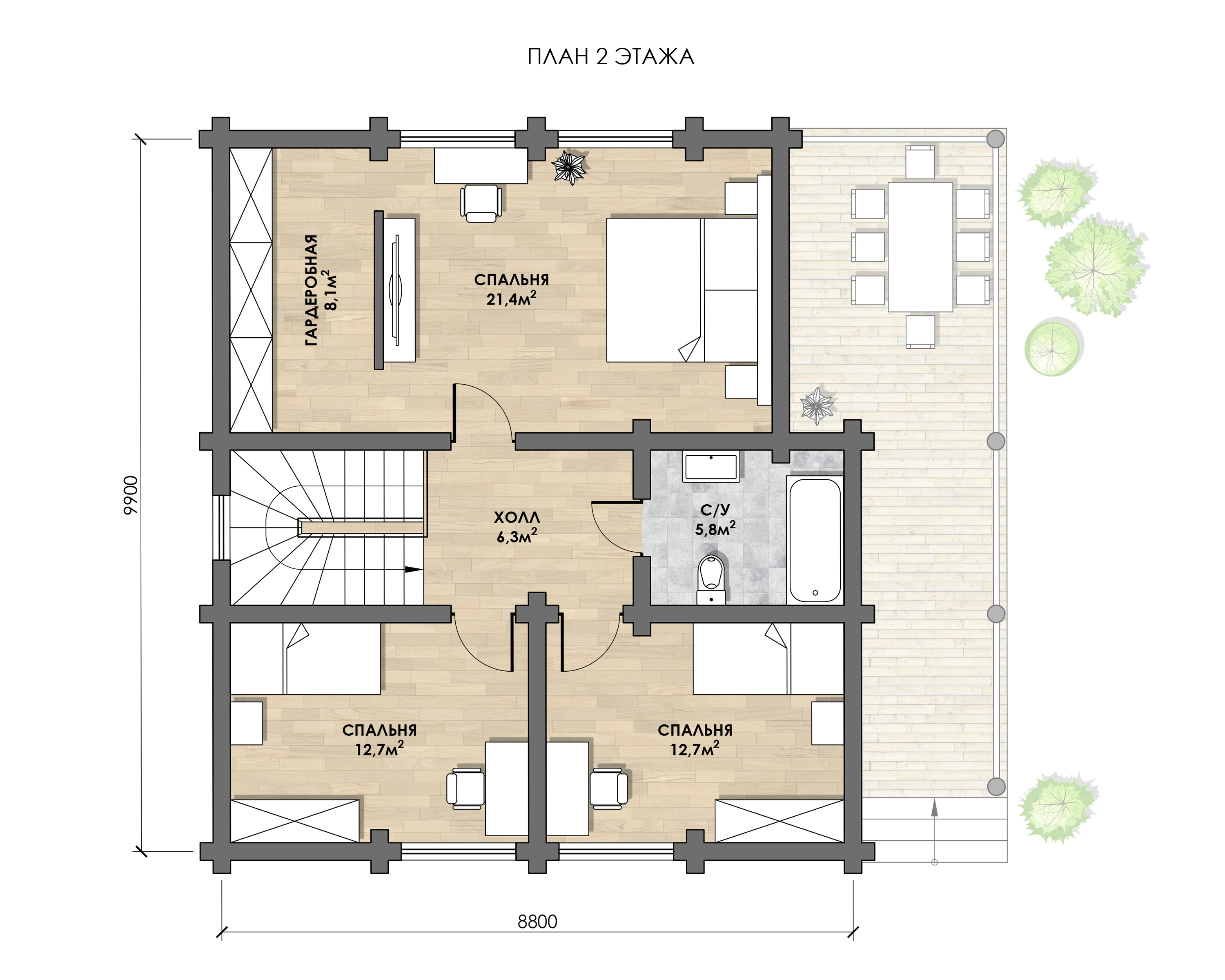 Дом из бревен