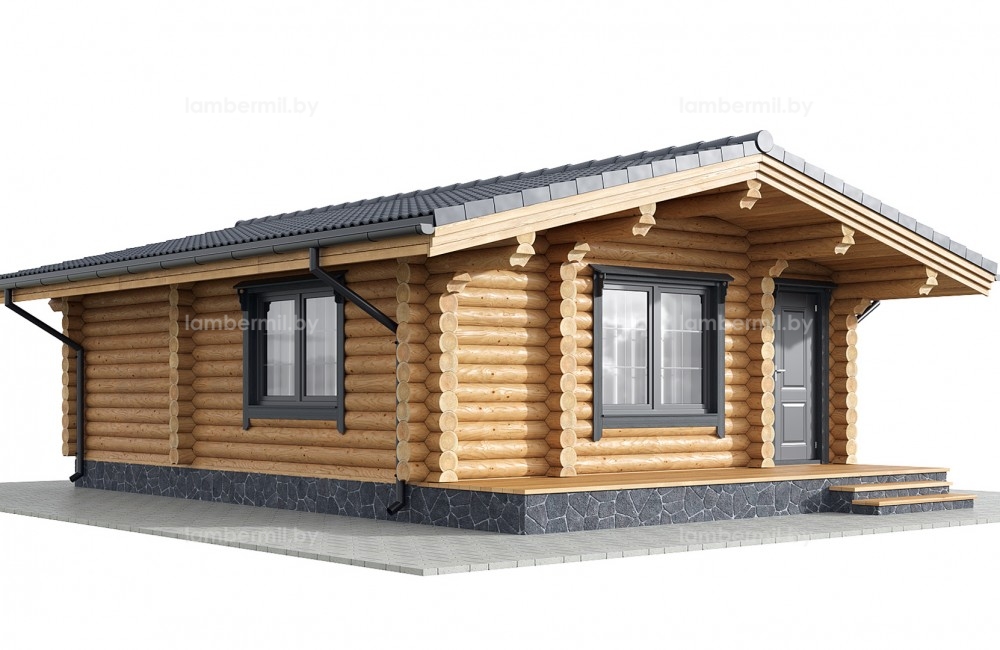 Купить бревенчатую баню